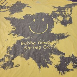 Bubba Gump Graphic SS Tee Yellow "Have A Nice Day" - Size XXXL